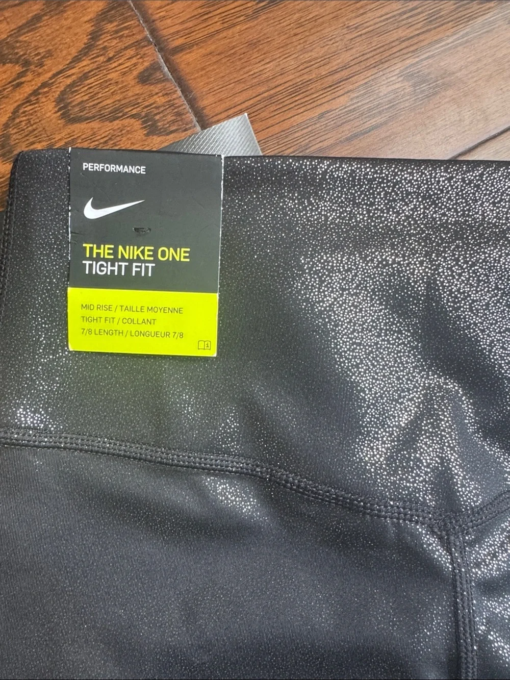 Nike Dri Fit Sparkle High-Rise Leggings